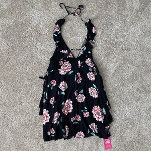 Closet Candy Boutique Promesa Black Floral Dress